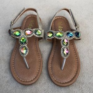 Jeweled sandals